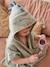 Bathing Poncho for Babies, Animal apricot+beige+ochre+olive+pale pink 