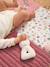 Soft RABBIT Rattle grey+white 