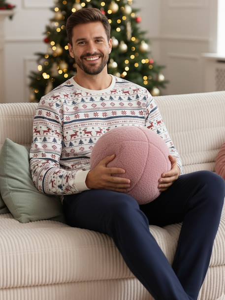 Christmas family men's 2-piece pyjamas night blue 