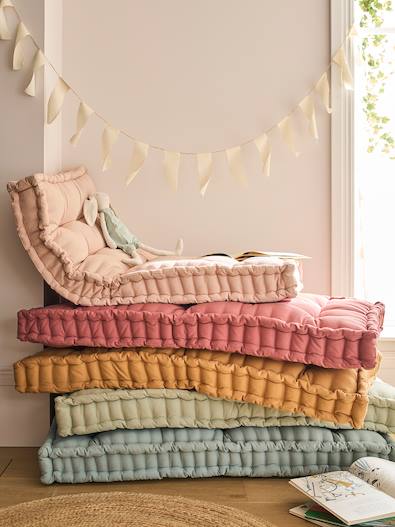 Futon-Type Floor Mattress - rosy, Bedding & Decor | Vertbaudet