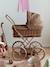 Vertbaudet & Envie de Fraise Romantic Pram brown 