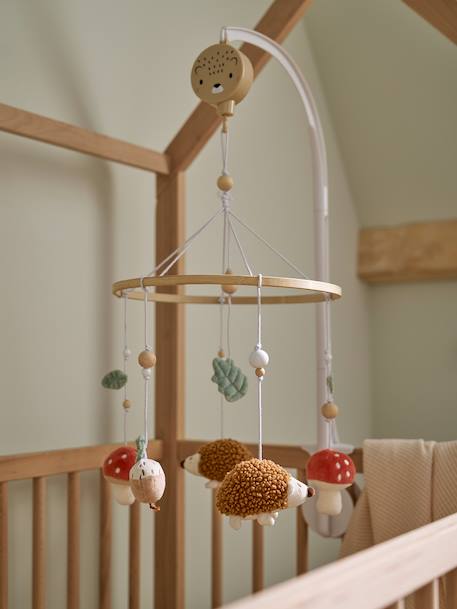 HERISSON musical cot mobile beige 