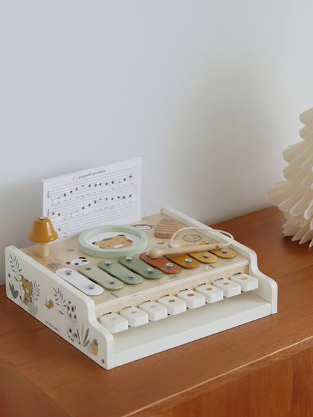 2-in-1 Musical Piano in FSC® Wood, TANZANIE wood 