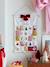 Fabric garland advent calendar golden beige 