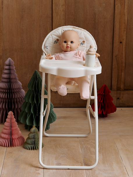 High Chair for Baby Dolls ecru 