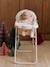 High Chair for Baby Dolls ecru 