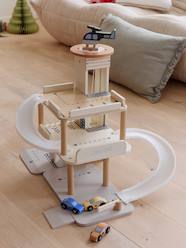 Toys-Playsets-Cars & Trains-3-level garage with lift in FSC® wood