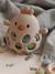 Silicone Chick Rattle ecru+rose 