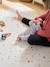 Large 9 Tile Foam Mat ecru+rose 
