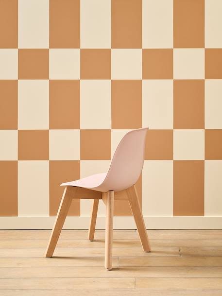 Scandinavian design nursery chair rose+white 