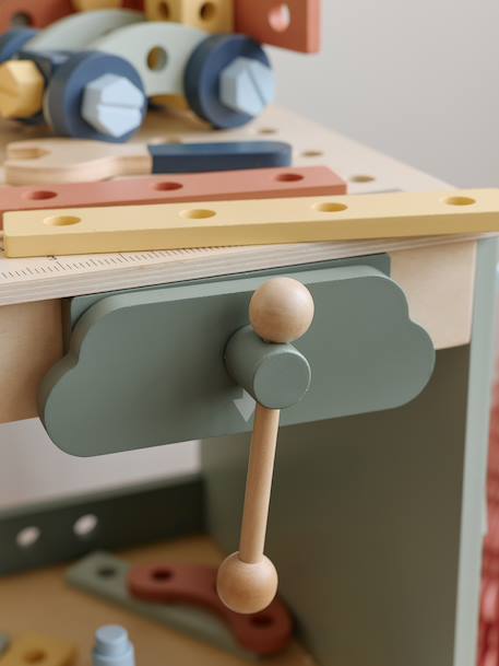 DIY Workbench with FSC® Wood Accessories green 