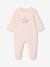 Pack of 2 girls' velvet pyjamas rose 