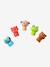 Pack of 5 finger puppets multicoloured 