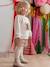 Christmas Set for Baby Girls: Sequinned Sweatshirt & Shorts gold 