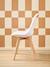 Scandinavian Primary School Chair green+rose+white 