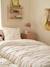 Duvet cover set + essential children's HIRONDELLES pillowcase, with recycled cotton printed white 