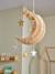 Moon hanging lampshade beige 
