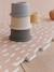 Large 9 Tile Foam Mat ecru+rose 