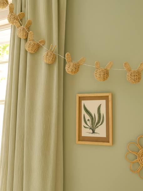 Bunny light garland beige 