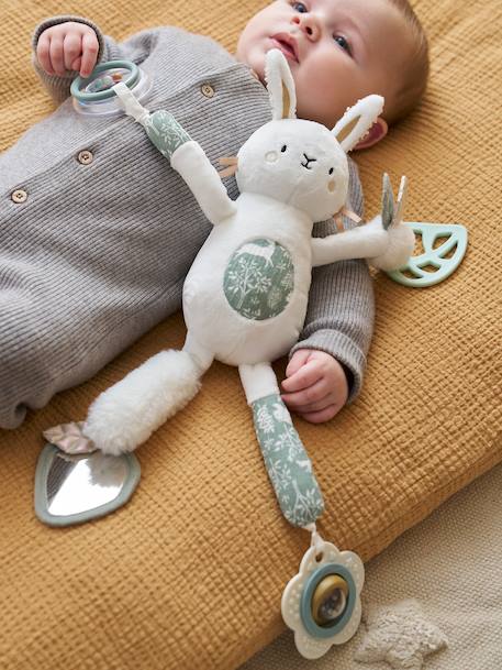 Little rabbit activity toy - IN THE WOODS white 