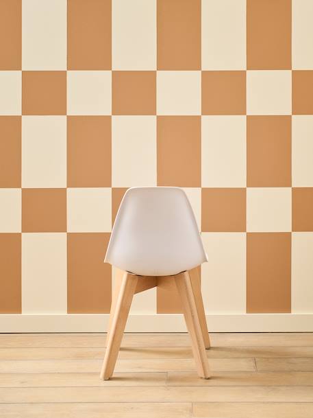 Scandinavian design nursery chair rose+white 