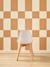 Scandinavian design nursery chair rose+white 