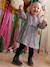 Occasion Wear Dress with Sequins for Babies gold+silver 