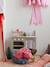 Wooden kitchen with FSC100® wooden accessories ecru+rose+sage green 