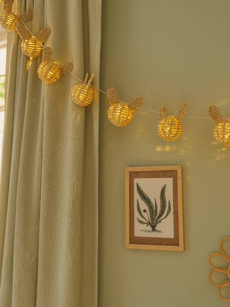 Bunny light garland beige 