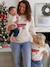 Christmas family capsule sweatshirt for babies vanilla 