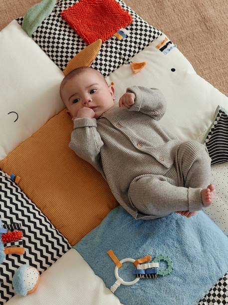 Activity Mat, Life beige+ecru+emerald green+multicoloured+orange+red 