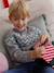Christmas Jacquard Jumper for Boys, Family Capsule Collection marl grey 