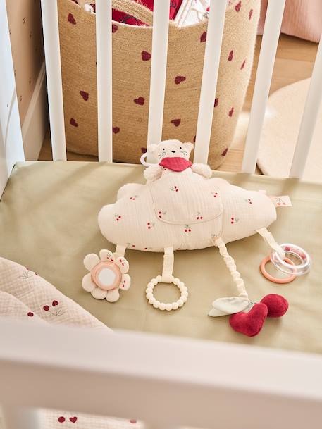 Hanging Music Box, CHERRY red 