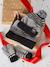 Urban Park beanie + snood + mittens/gloves set for boys marl grey 