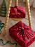 Set of 2 Furoshikis red 