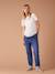 Slim Leg Jeans for Maternity, ENVIE DE FRAISE bleached denim+brut denim+denim grey 