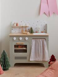 -Wooden kitchen with FSC100® wooden accessories 