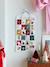 Merry Christmas Advent calendar printed white 