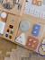 FSC® wooden multi-activity learning board wood 