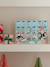 Advent Calendar with Toys in FSC® Wood blue+ecru+wood 