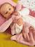 Two-Tone Rabbit Comforter rose+white 