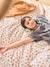 Duvet Cover + Pillowcase Bedding Set for Children, with Recycled Cotton, LEOPARD printed white 
