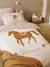 Duvet Cover + Pillowcase Set, with Recycled Cotton, ARIZONA DREAM printed white 