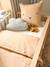 Duvet cover set + pillowcase, with recycled cotton BEAR printed beige 