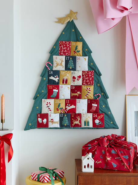 Christmas Tree Advent Calendar green 