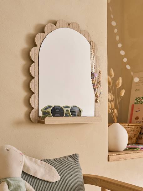 FESTON shelf mirror beige 