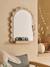FESTON shelf mirror beige 