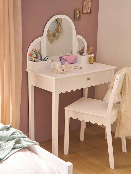 Festoon Dressing Table for Children white 
