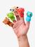 Pack of 5 finger puppets multicoloured 