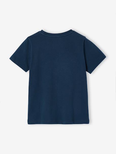 Basics T-Shirt with Reversible Sequins for Boys aqua green+ecru+night blue+ocean blue+white 
